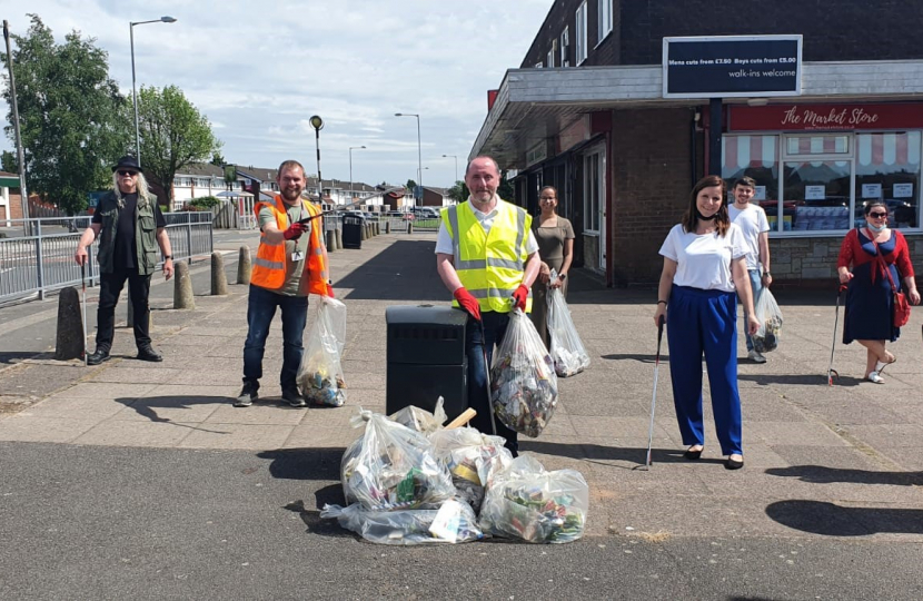 Your Conservative team on one of their regular litter picks