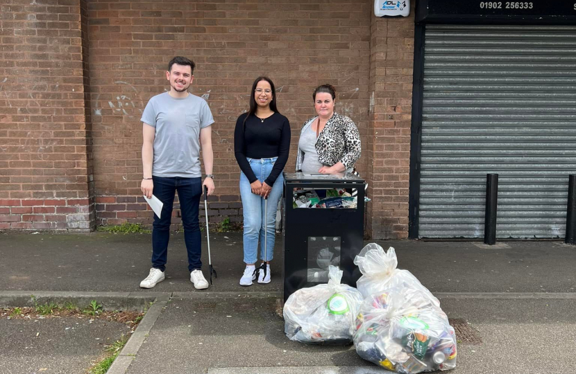 Your Short Heath Conservative team are regularly out litter picking 