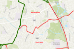 The Boundary Commission first proposal for New Invention and Short Heath wards