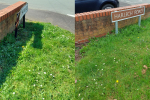 Road sign replaced on Harlech Road