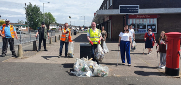 Your Conservative team on one of their regular litter picks