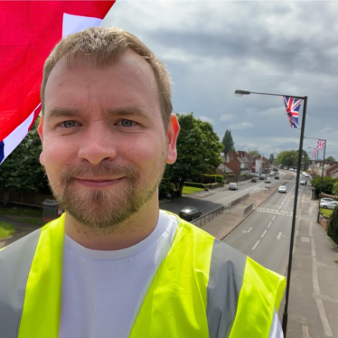 Councillor Adam Hicken Willenhall North Jubilee Flags New Invention